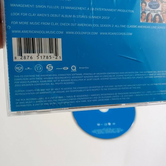 Clay Aiken Bridge Over Troubled Water/This Is The Night - Picture 7 of 12